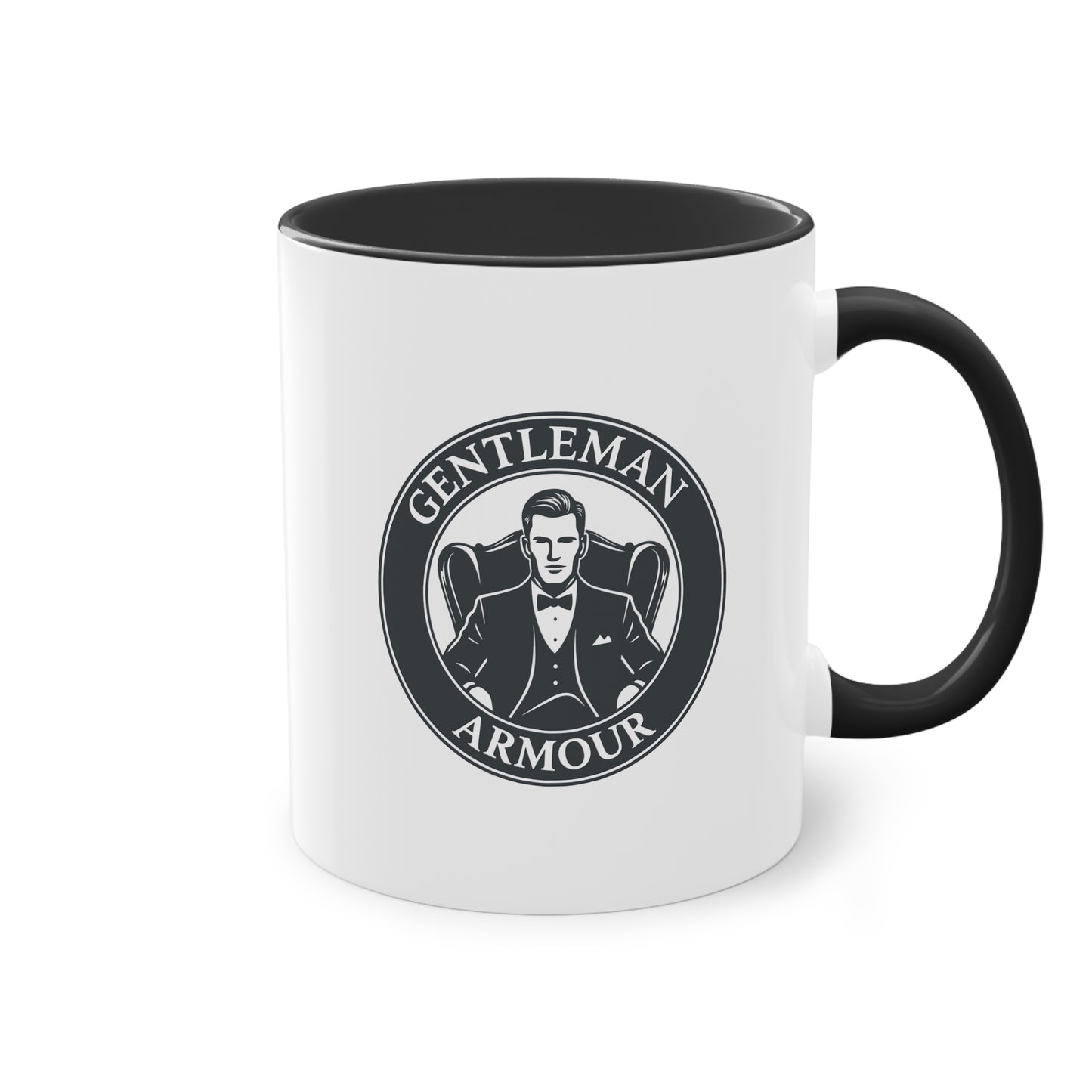 Coffee Mug — Gentlemen at Arms Emblem Two-Tone 11oz