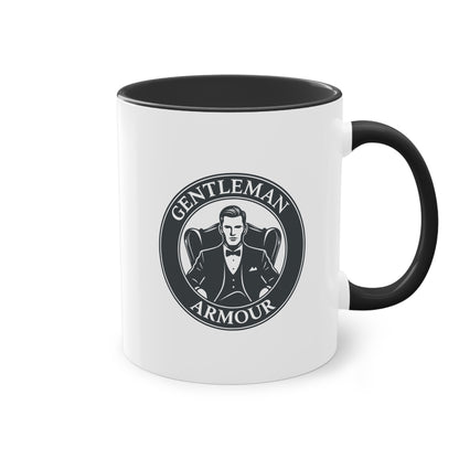 Coffee Mug — Gentlemen at Arms Emblem Two-Tone 11oz