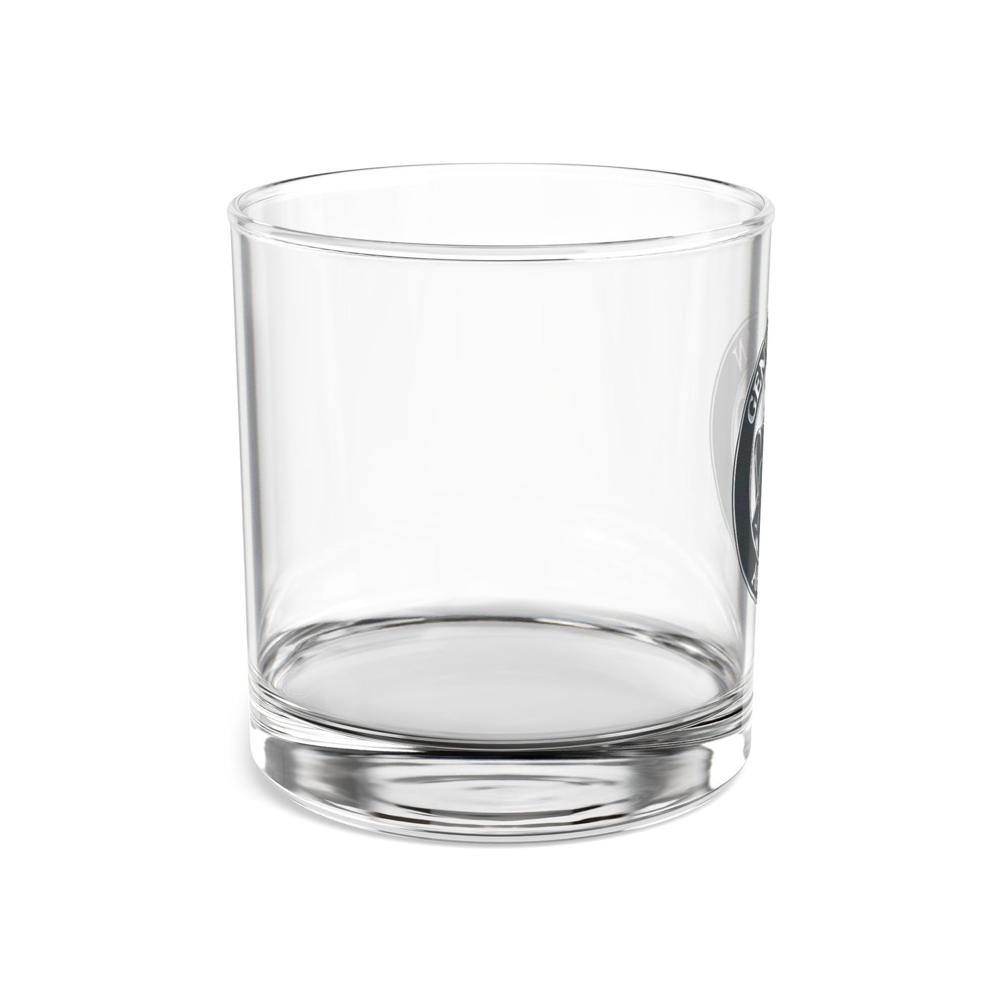 Gentleman Armour 10oz Rocks Glass - Vintage Whiskey Tumbler