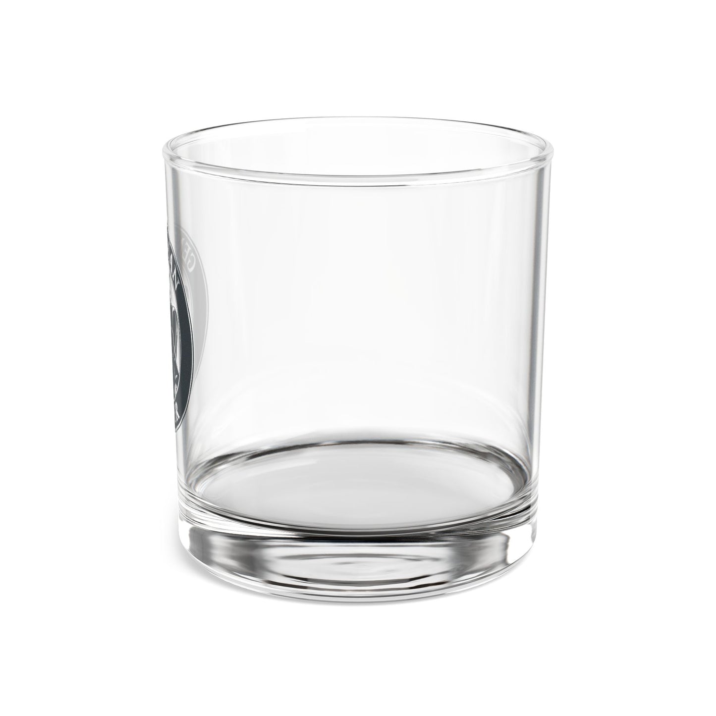 Gentleman Armour 10oz Rocks Glass - Vintage Whiskey Tumbler